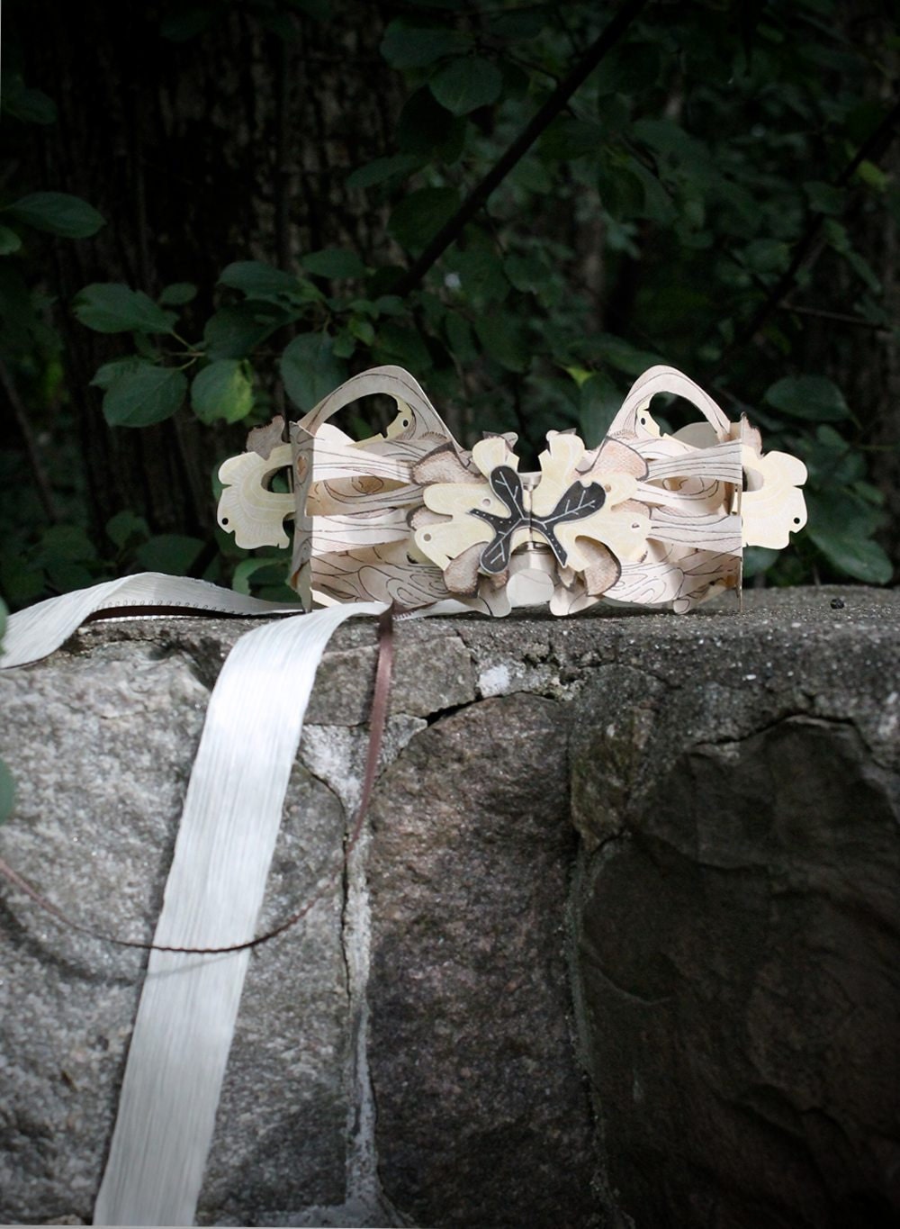 Woodland Adventure. Intricate pop-up Paper Crown