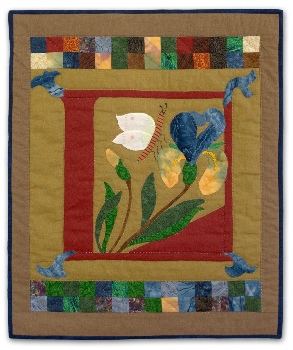 Original Art Quilt Luscious L
