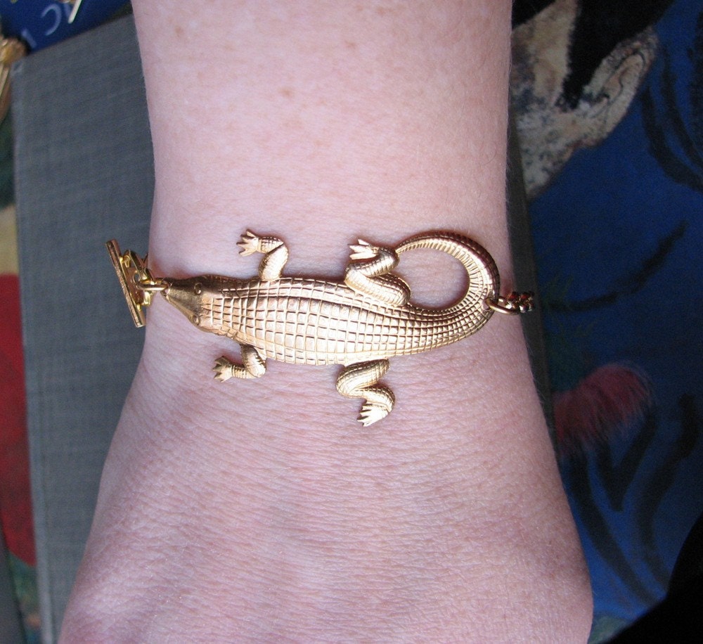 alligator bracelet