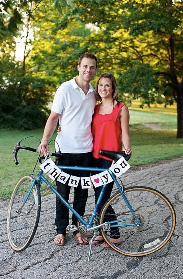 THANK YOU sign - wedding sign - engagement sign