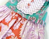 Girls Spring Easter Dress - "Popsicle Party Dress" extended sizes