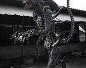 Recycled Metal Horror Monster (made-to-order)