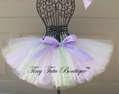 Princess and the Frog, Tiana- purple and green baby/child tutu with FREE hairbow- 2T/3T, 4T/5T