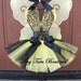 Classy Little Bumblebee Tutu/Hairbow Set- 0-3mo, 3-6mo, 6-12mo, 12-24mo