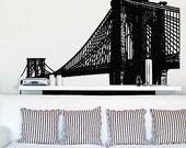 Vinyl Wall Decal Sticker Brooklyn Bridge New York NYC 149