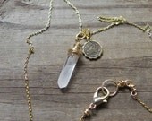 Cancer necklace, zodiac beadwork necklace, gold tone Cancer necklace, horoscope necklace, Valentines day gift