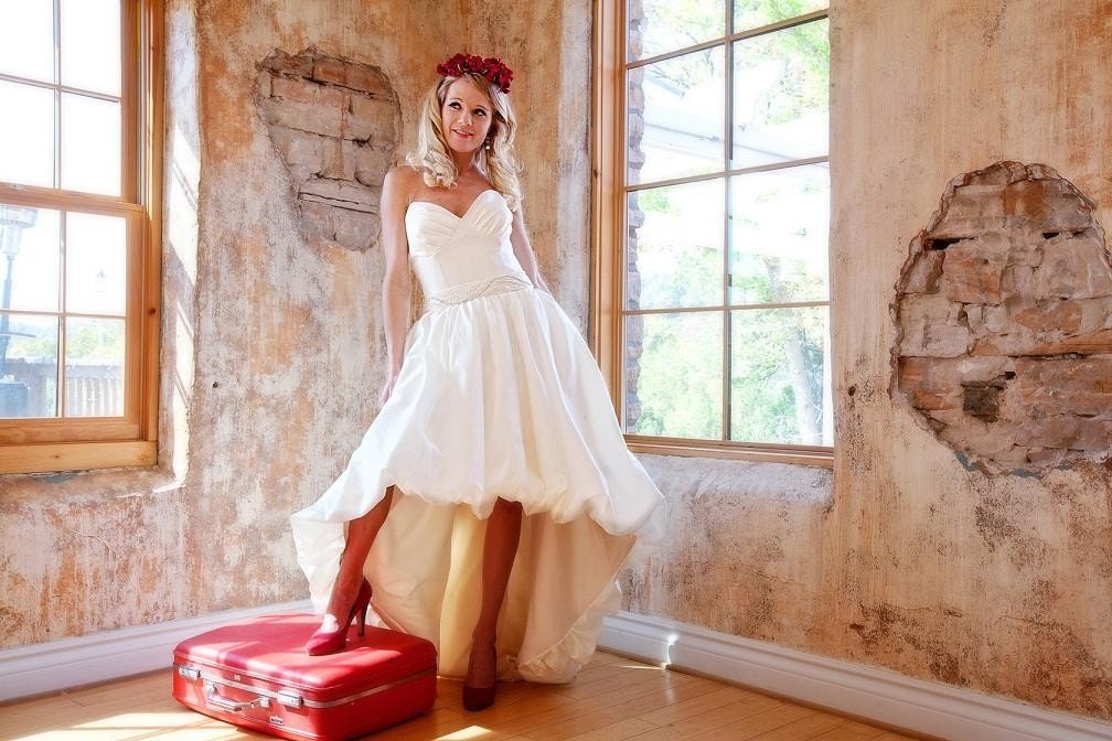 Bubble Hem Wedding Dress - Hello Dolly