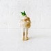 Headless Alice Crown - Antique German Bisque Doll Air Plant Garden
