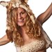 Faux Fur Flying Squirrel Half Hat