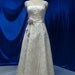 Vintage Inspired Wedding Dress with Floral Lace and Sash