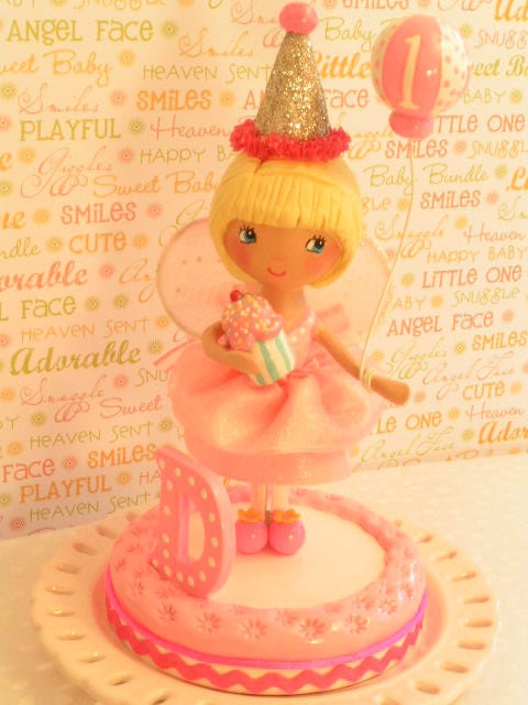 A Sweetiepie Cake Topper- Fairy Tutu Birthday