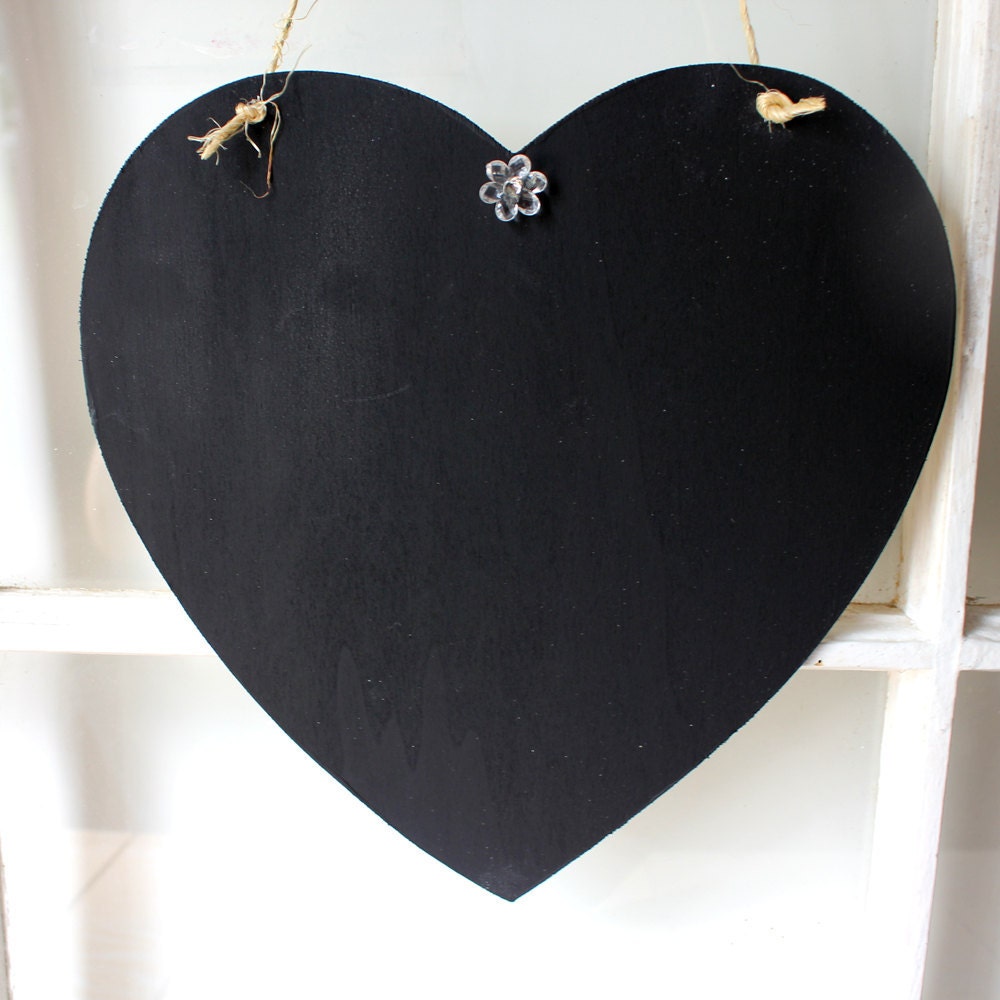Large Chalkboard Heart Sign used for Wedding Photo Props and more
