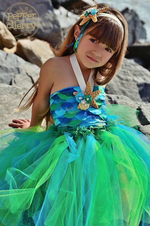 Mermaid Tutu Dress reserved for Yuko