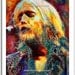 TOM PETTY  -  Large Rock and Roll 20 x 15 Pop Art - Premium Poster Giclee Print - Free Shipping in U S A
