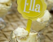 Yellow Sunshine Party PRINTABLE DIY Birthday Party Circles by Love The Day Il_170x135