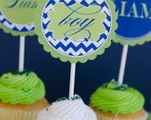 It's A Boy Baby Shower PRINTABLE Party Circles by Love The Day