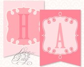Pink Princess Party PRINTABLE Happy Birthday Banner (INSTANT DOWNLOAD) by Love The Day Il_170x135