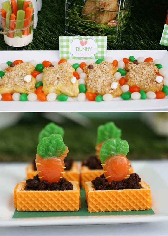 Hoppy Easter PRINTABLE DIY Food Labels by Love The Day Il_570xn