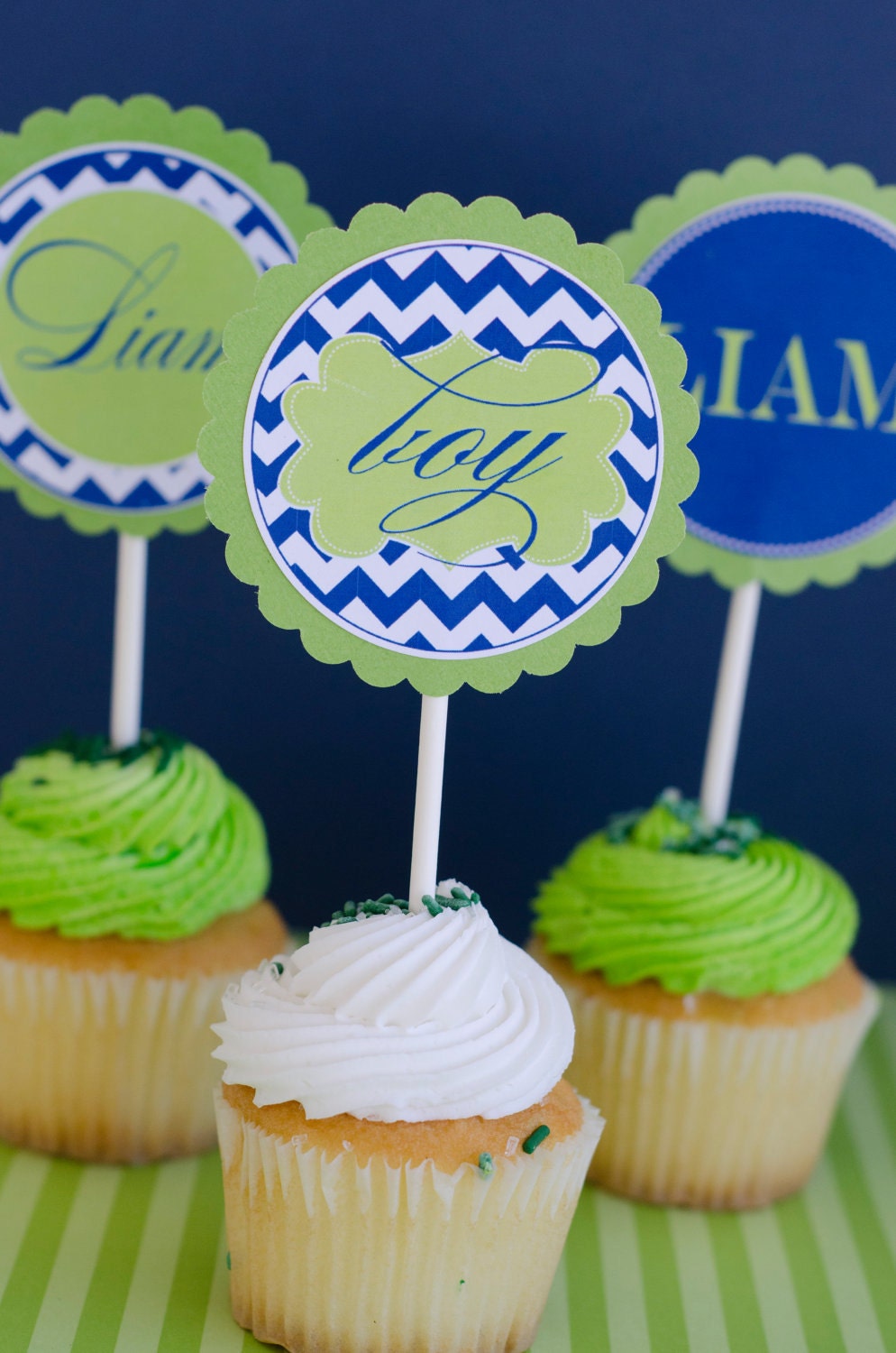 It's A Boy Baby Shower PRINTABLE Party Circles by Love The Day