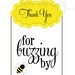Honey Bee Birthday Party PRINTABLE Favor Tags (INSTANT DOWNLOAD) by Love The Day