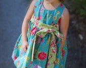 INSTANT DOWNLOAD- Bubble Dress (Sizes 3/6 months up to Size 6) PDF Sewing Pattern and Tutorial
