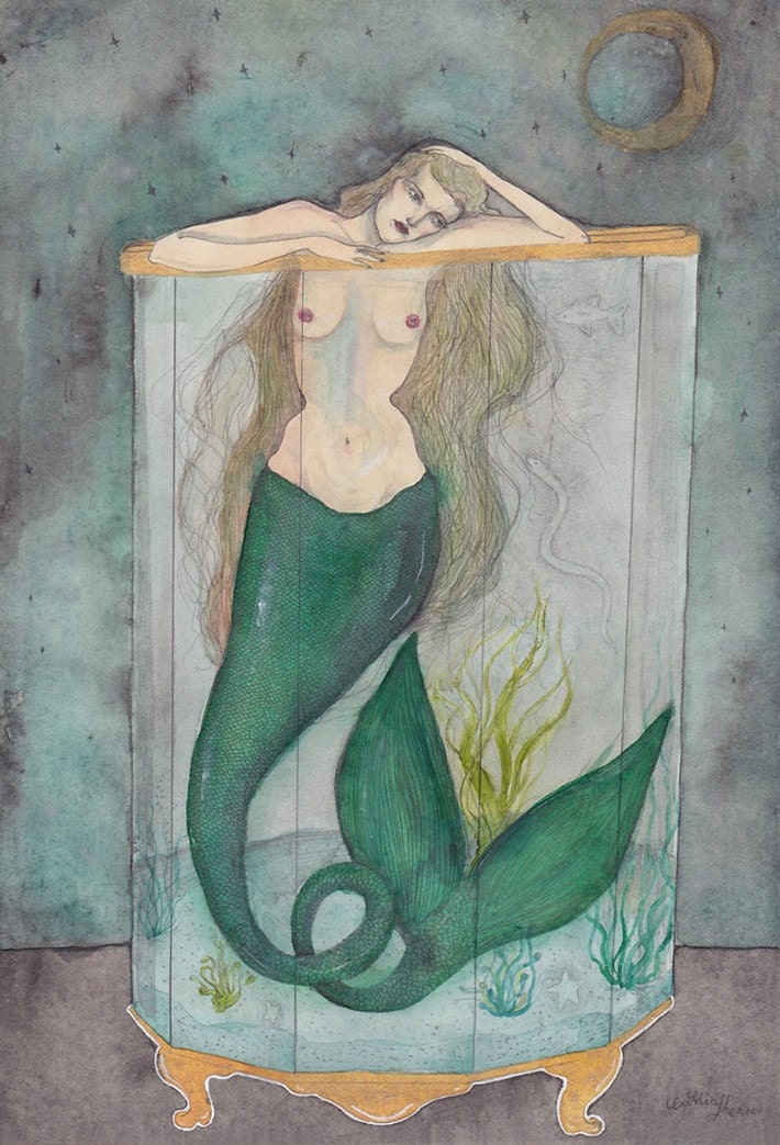Night Tide, a4 cardstock print