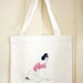 Engaged - printed tote bag