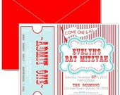 Vintage Carnival Invites