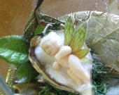 OOAK Minature Fairy Doll in terrarium  - Charlette