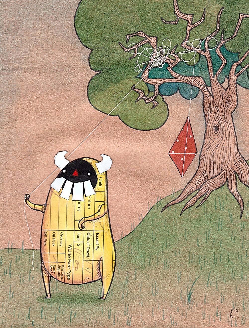 A Successful Outing - A4 print