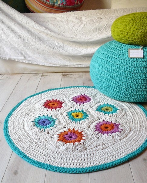 Rug Crochet - hexagon