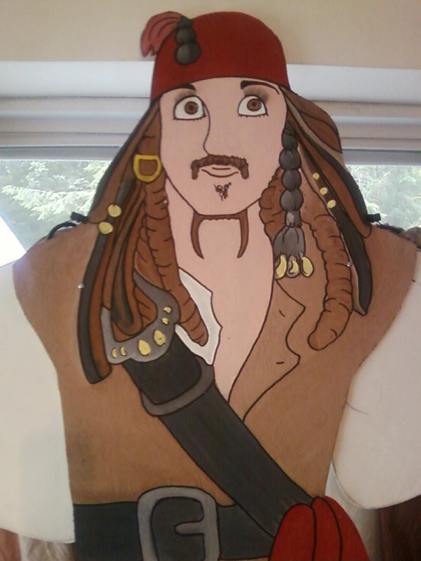 Can Create Storybook Character Curtain Johnny Depp/ Pirates life for me