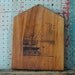 Done Gone // 1936 Black American Vintage Folk Art Wood Wall Hanging
