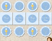 PRINTABLE Personalized First Communion Party Circles Il_170x135