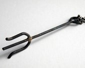 Black Trident Necklace