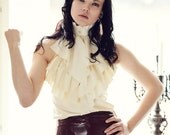 StrangeLifeforms Jabot Blouse