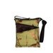 Medium Travel Cross body tote,bag, Shoulder handbag, Sling Bag Messenger green fabric