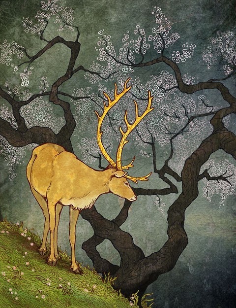 The Ceryneian Hind - 11x14 print