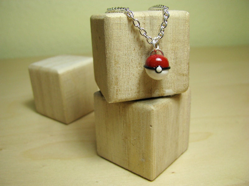 Pokeball Pokemon Necklace