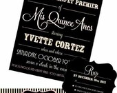 Invitation . Old Hollywood Collection . by Loralee Lewis