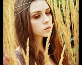 SALE Simple Two-Tiered Chain Headpiece Grecian/Persian/Hippie-esque hand made