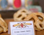 Tent Cards from the Bugs Bash DIY Printable Collection by Spaceships and Laser Beams
