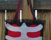 Punk Lolita Heart and Ribs Tote