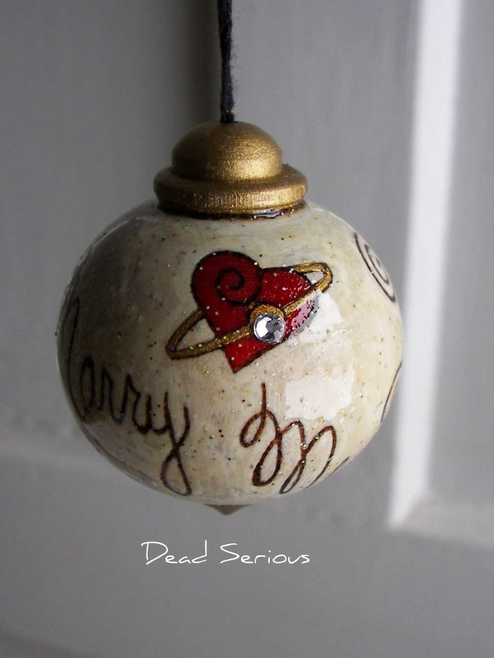 Hardwood Ornament Will You Marry Me