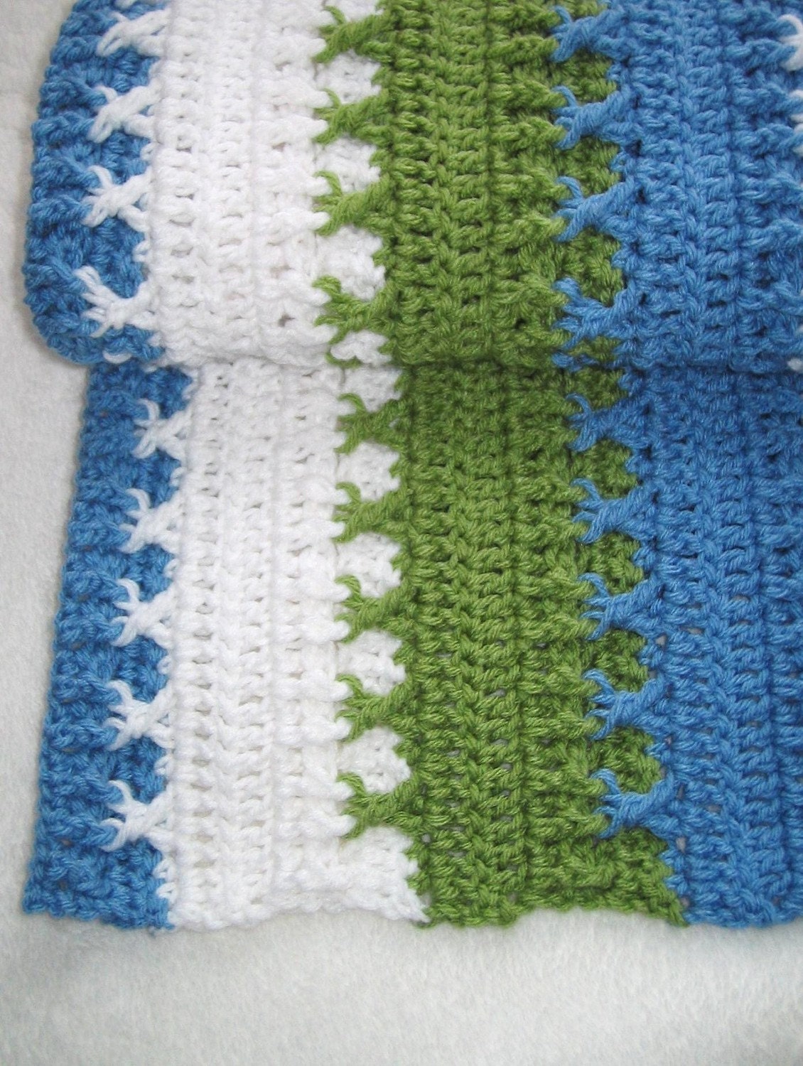 Bestseller - PDF Crochet Pattern - Logan Baby Blanket (permission to sell finished item) - Instant Download