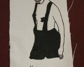 genderqueer drag king lesbian queer punk patch