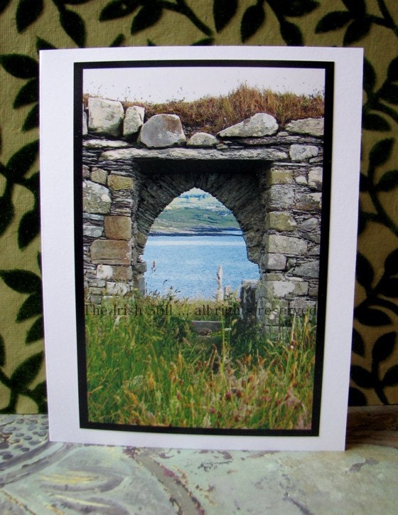 Irish Cemetery . Kilcatherine Arch, Co. Cork ...Ireland Photo Card