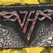 Van Halen Logo Carving Wall Art