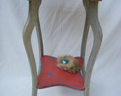 French Country Cottage Side Table