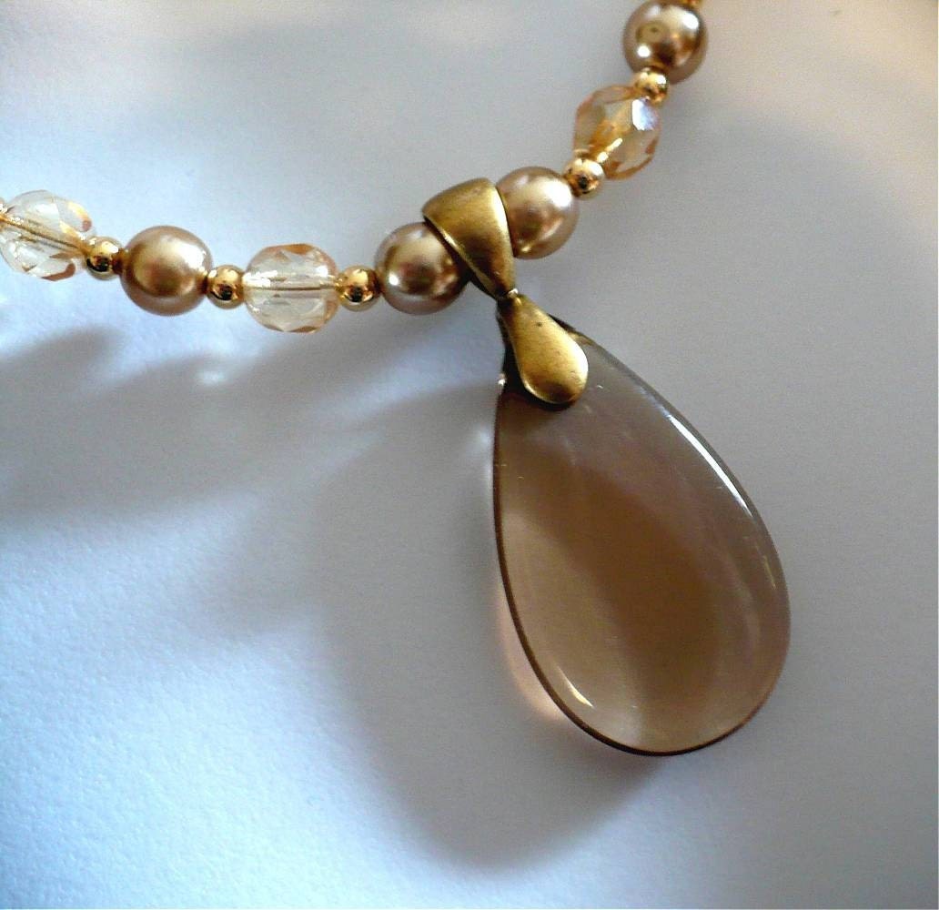 Topaz Pendant Necklace